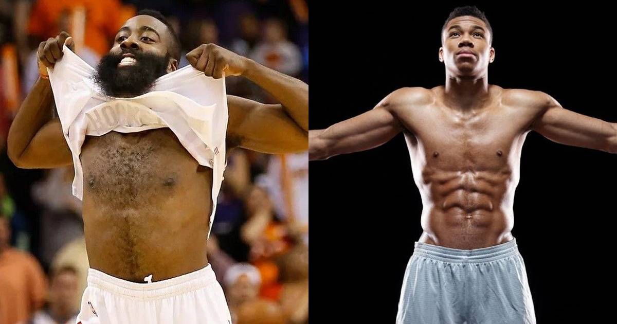 NBA球星的腹肌照 谁的腹肌最性感？ Jokic你来乱的吧